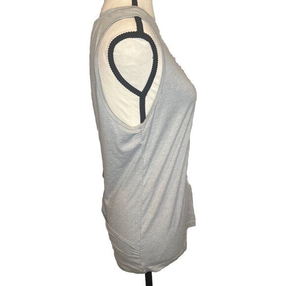 Fabletics Womens Blake GRAY Open Back Tank Sleeveless Size Small - Picture 5 of 8